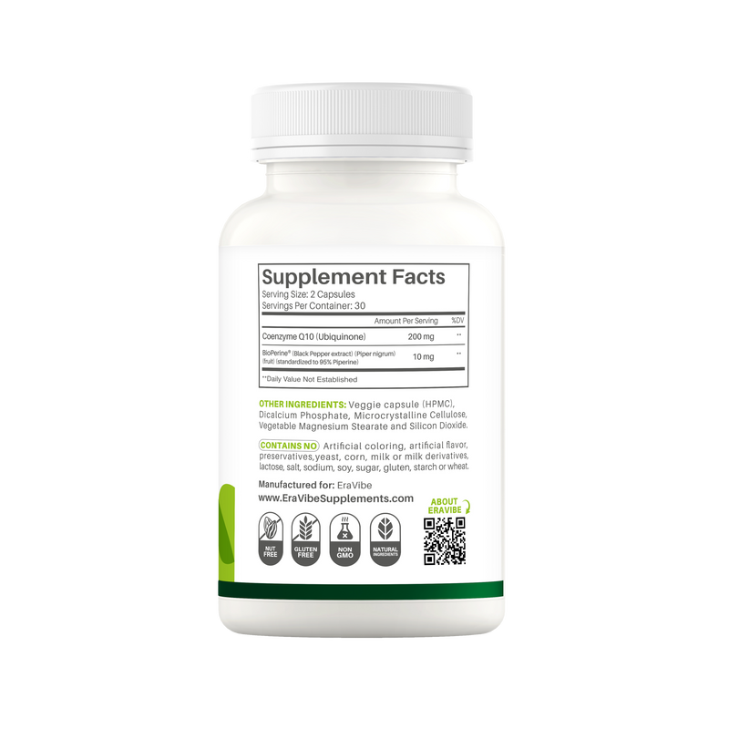 Eravibe CoQ10 + Bioperine